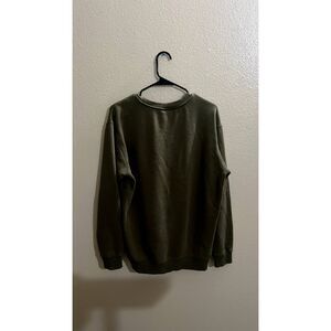 Ellese Crewneck Olive Green Sweater